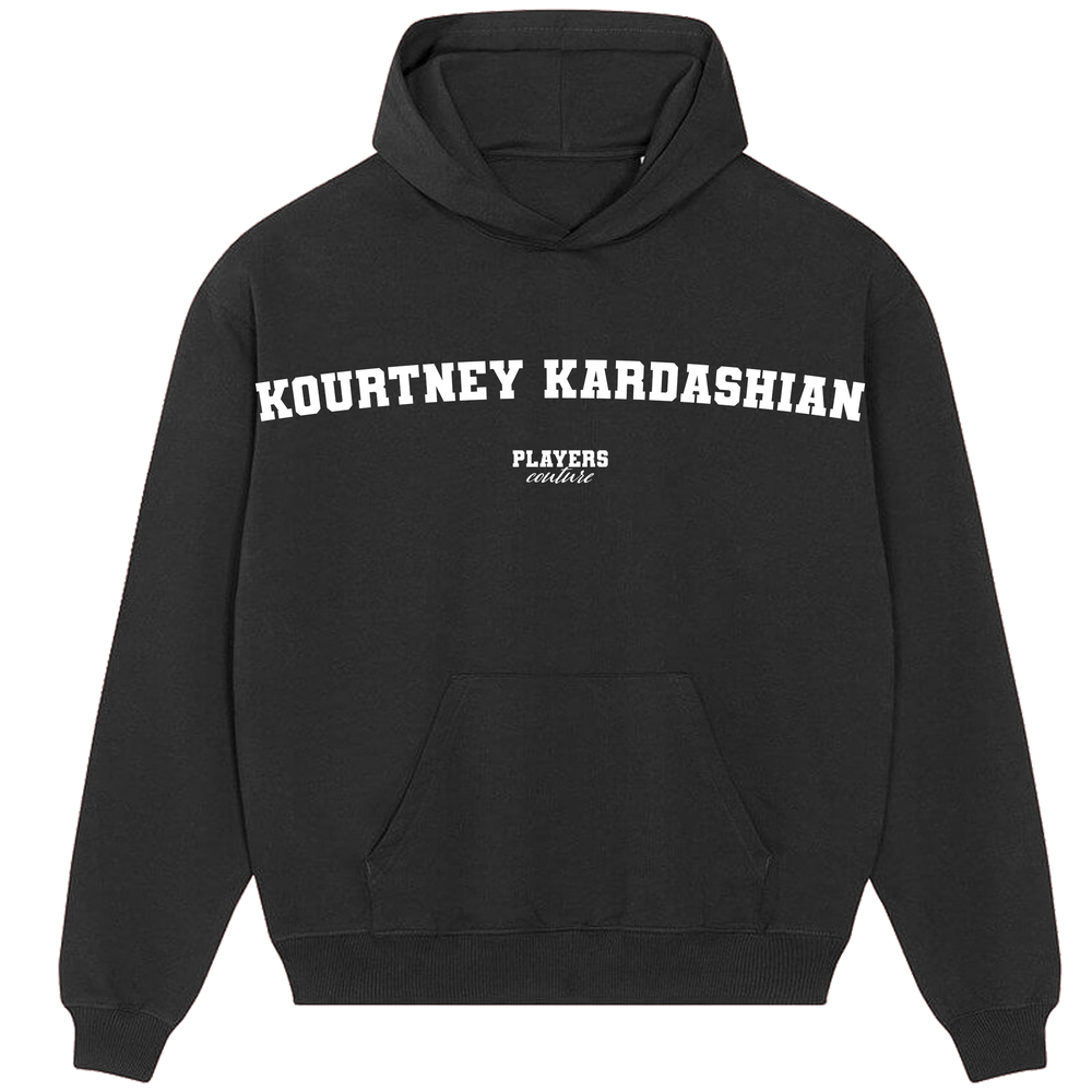 Kourtney Kardashian Players Couture Men's Casual Hoodie Black