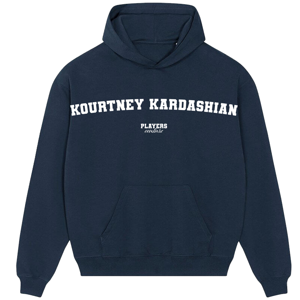 Kourtney Kardashian Players Couture Men's Casual Hoodie Navy