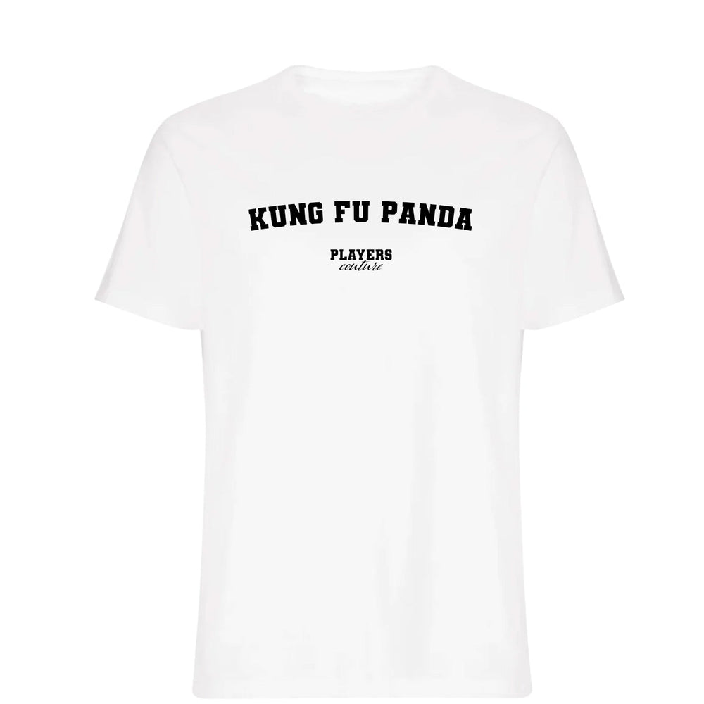 Kung Fu Panda men's T-shirt in white with bold name lettering
