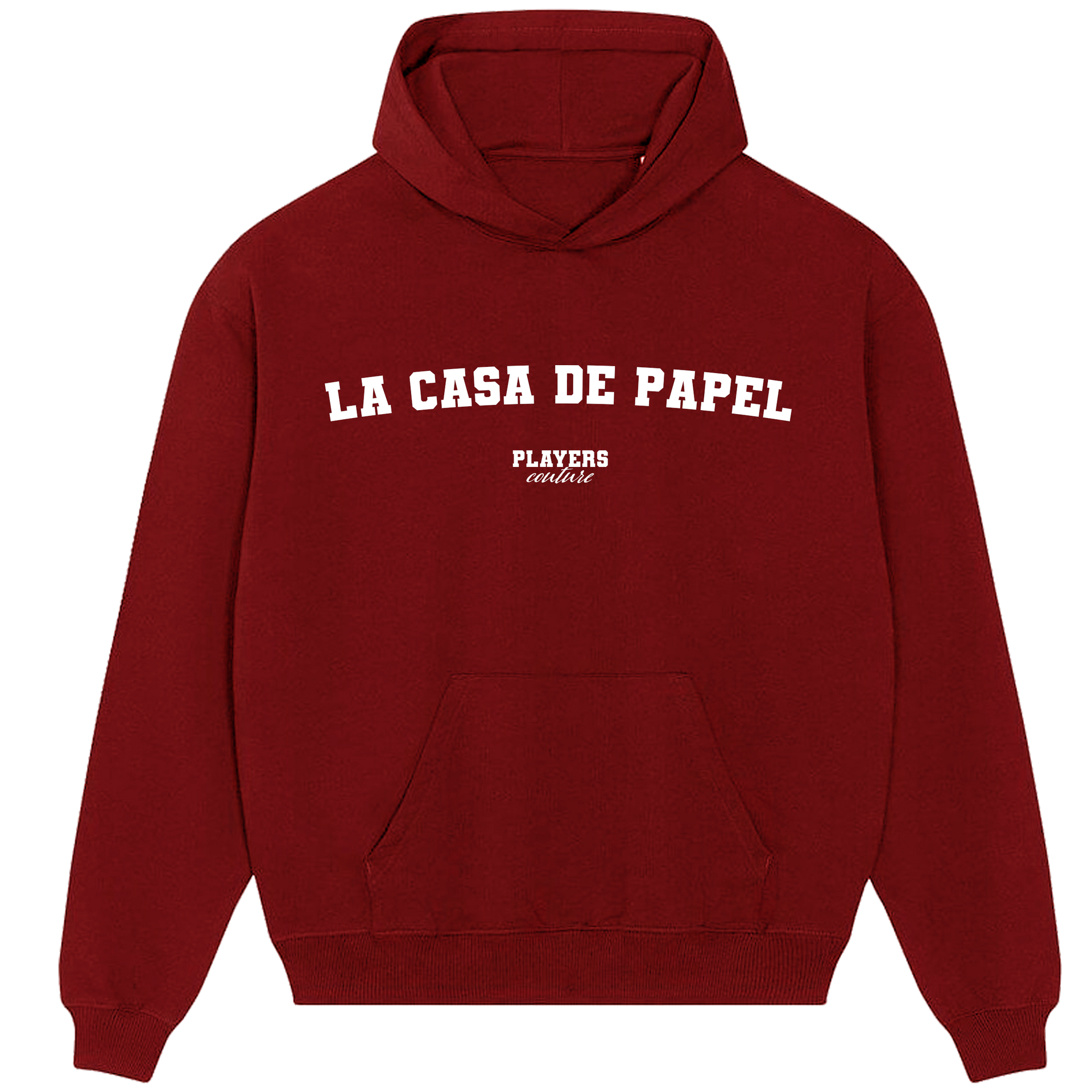 La Casa De Papel Players Couture Men's Casual Hoodie Red