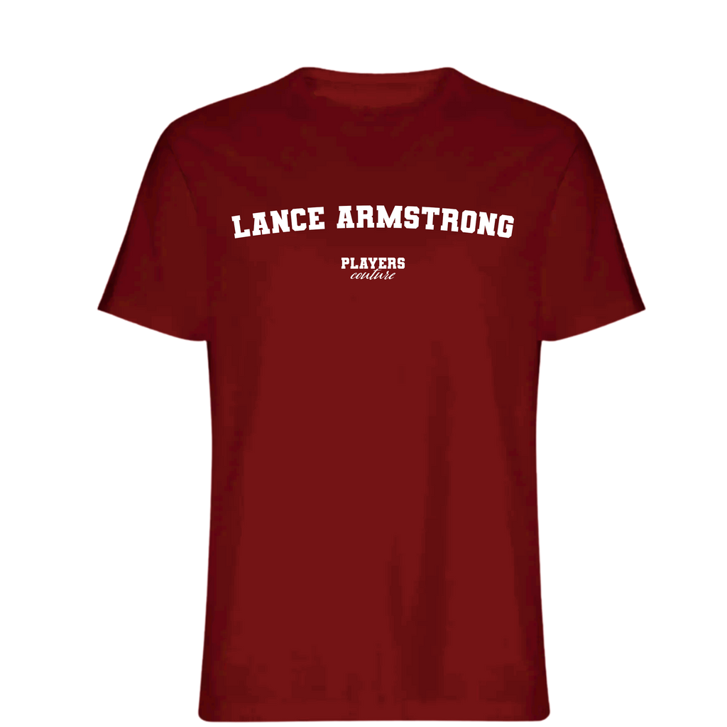 Lance Armstrong Players Couture Men's T-Shirt Red