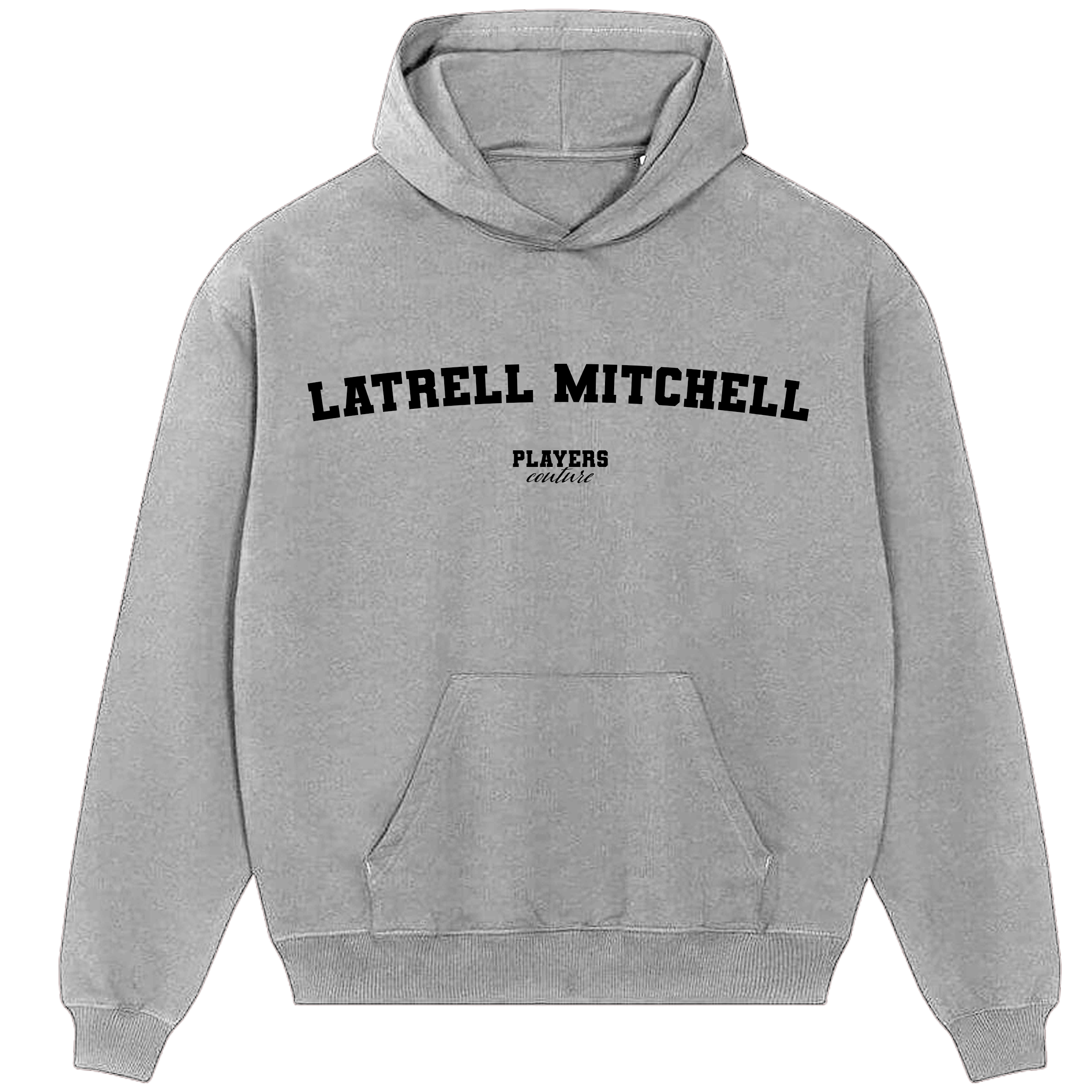 Latrell Mitchell Players Couture Men's Casual Hoodie Gray