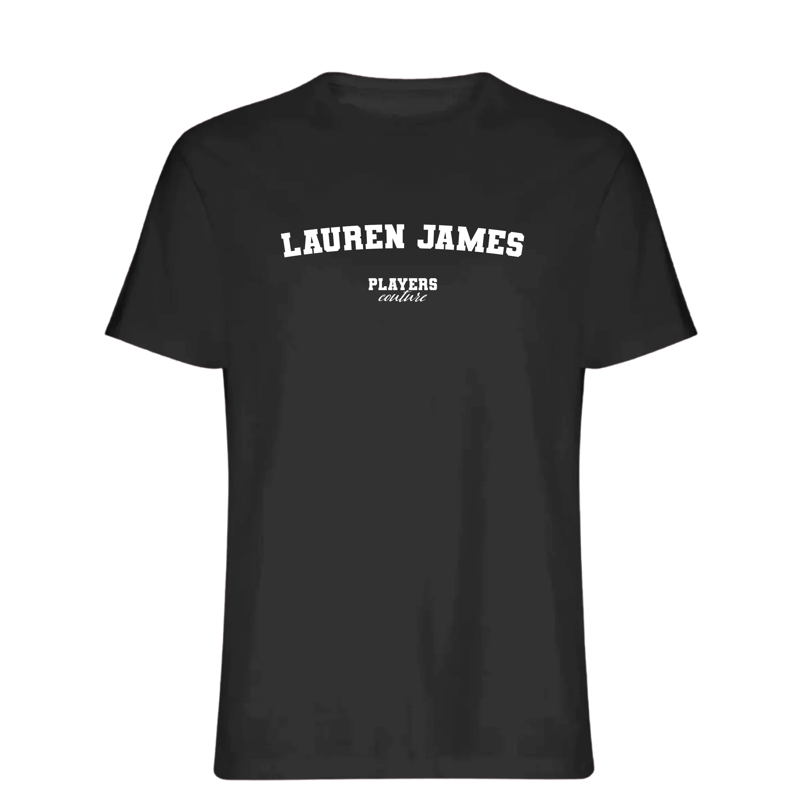 Lauren James Players Couture Mens T-Shirt Black