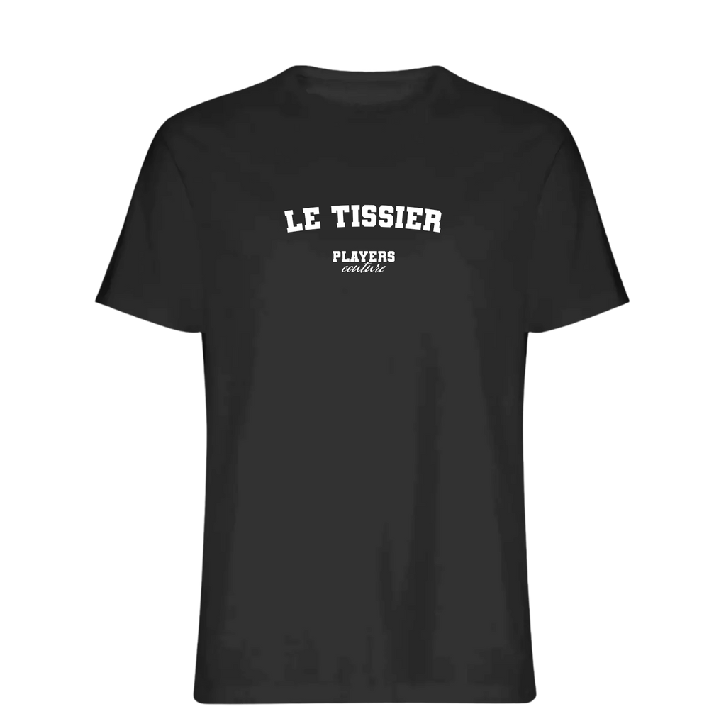 Le Tissier Players Couture Mens T-Shirt Black