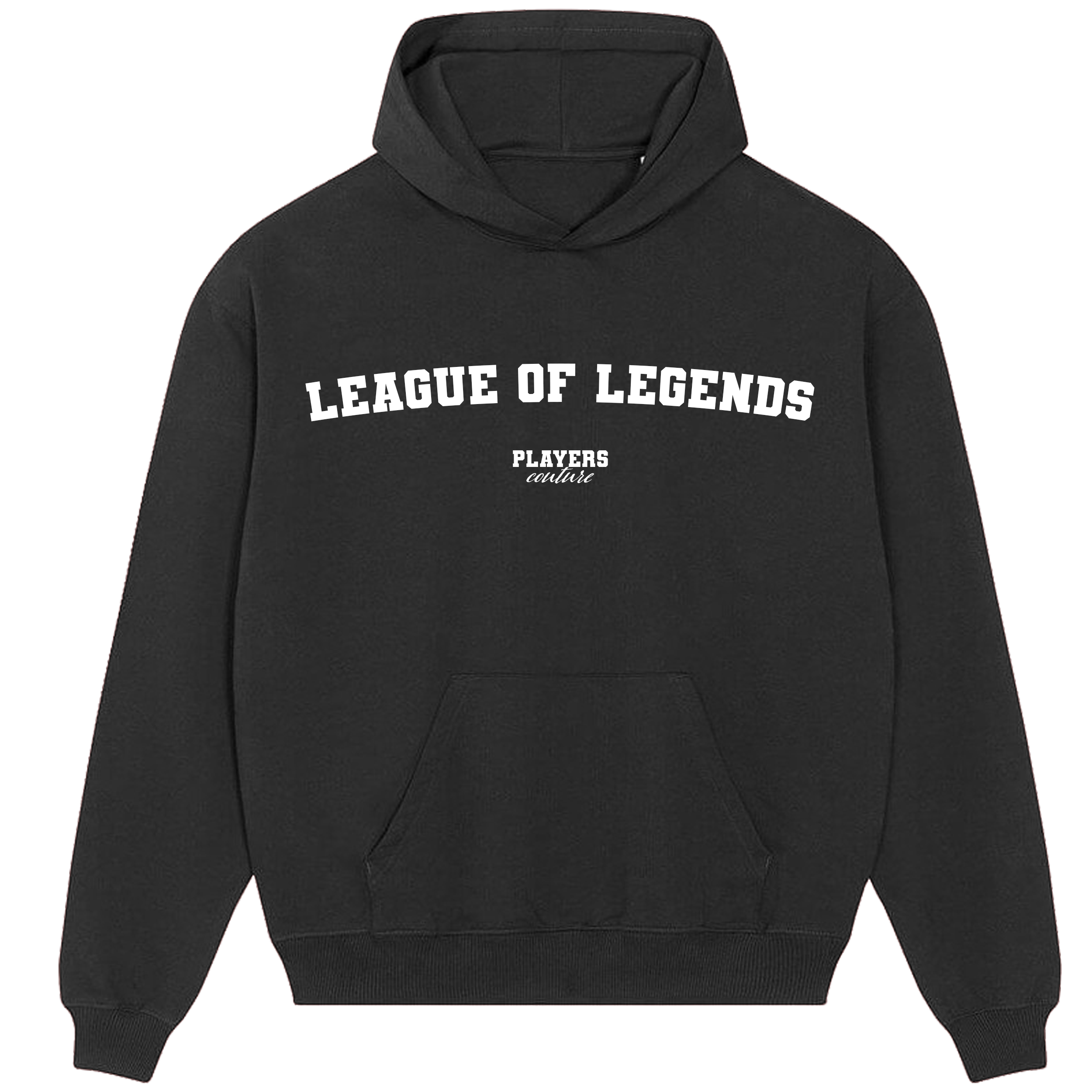 League of Legends Players Couture Men's Casual Hoodie Black