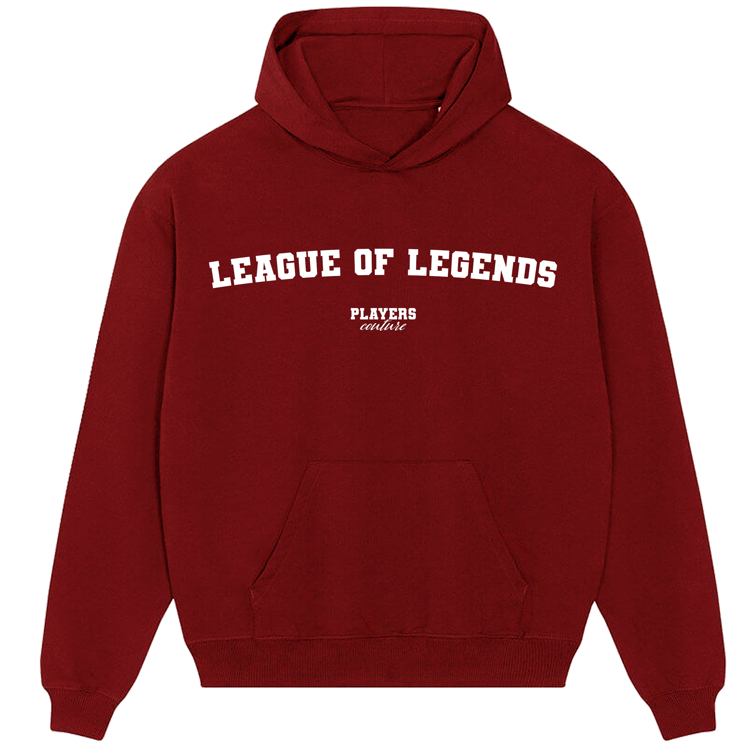 League of Legends Players Couture Men's Casual Hoodie Red