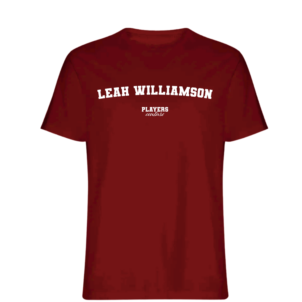 Leah Williamson Players Couture Mens T-Shirt Red