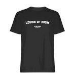 Legion Of Doom t-shirt – black men's t-shirt with white Legion Of Doom letters and Players Couture logo on the chest