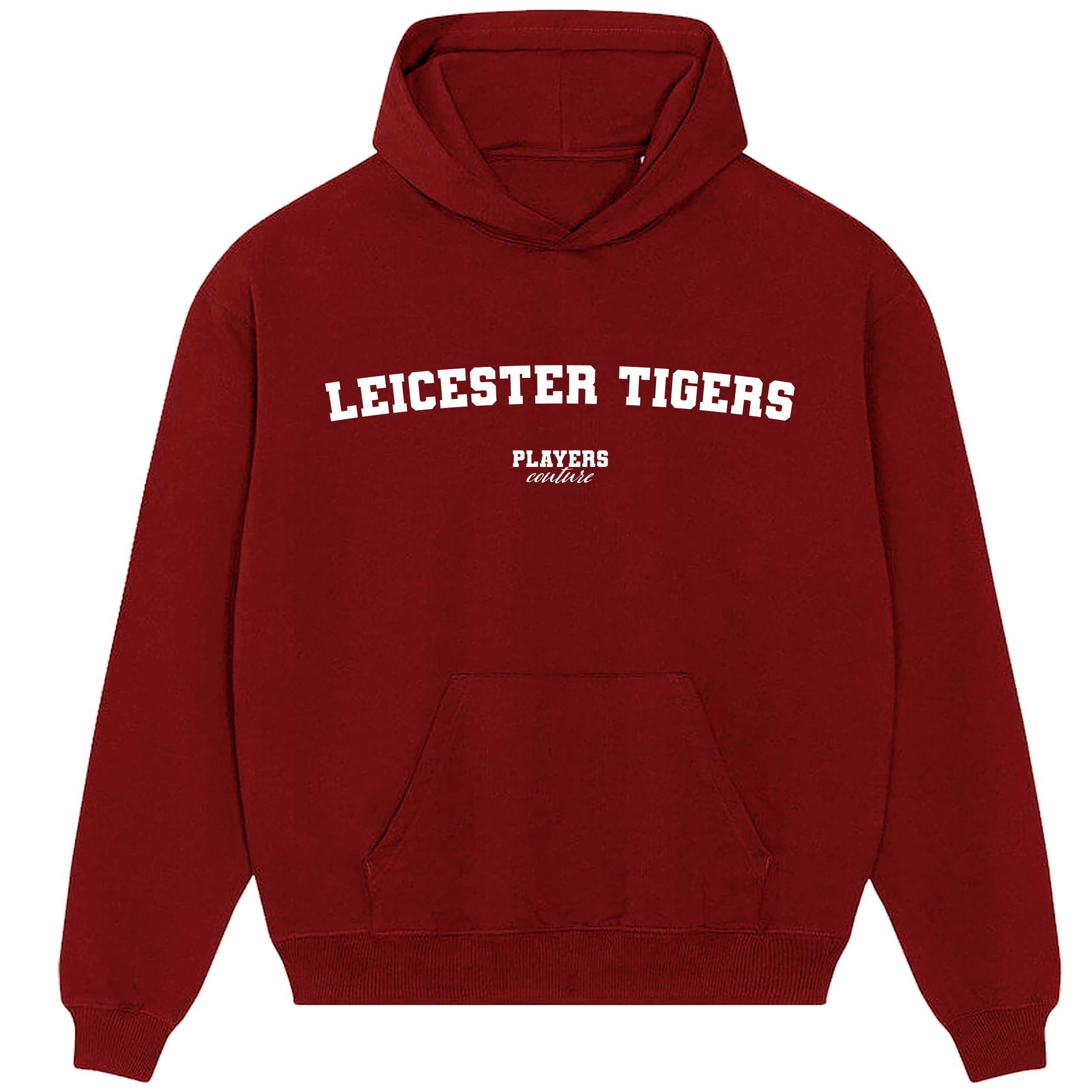 Leicester Tigers Players Couture Men's Casual Hoodie Red
