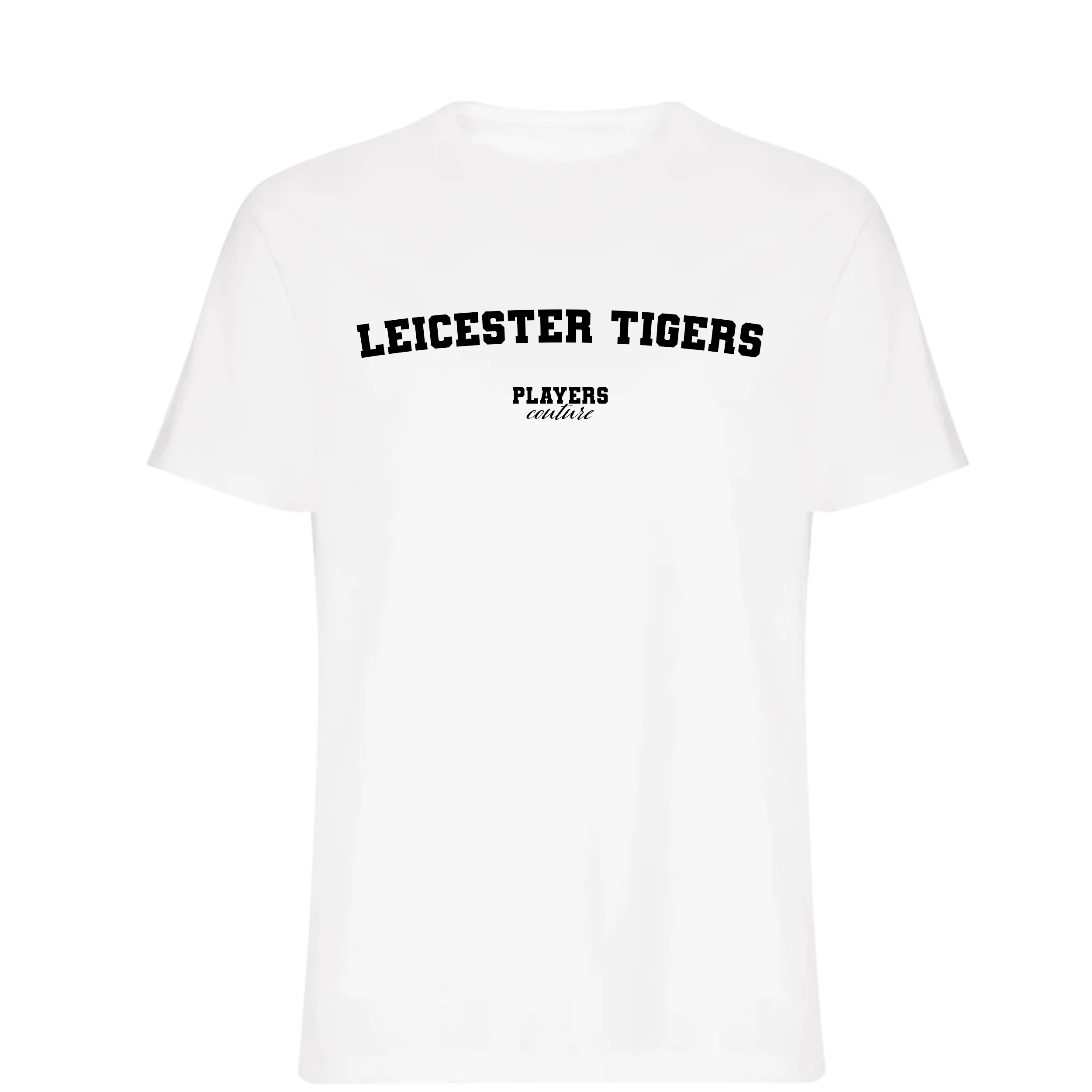 Leicester Tigers Players Couture Men's T-Shirt White