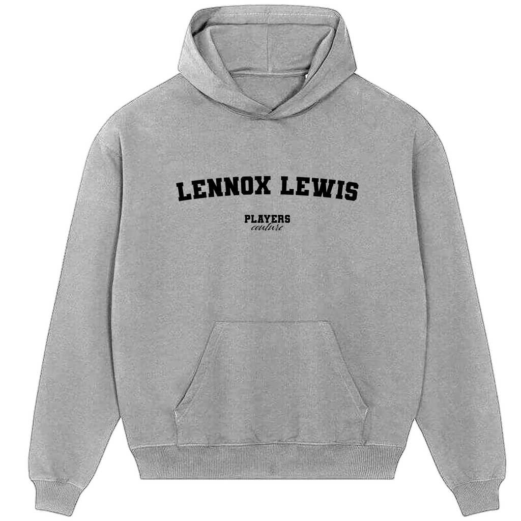 Lennox Lewis Players Couture Men's Casual Hoodie Gray