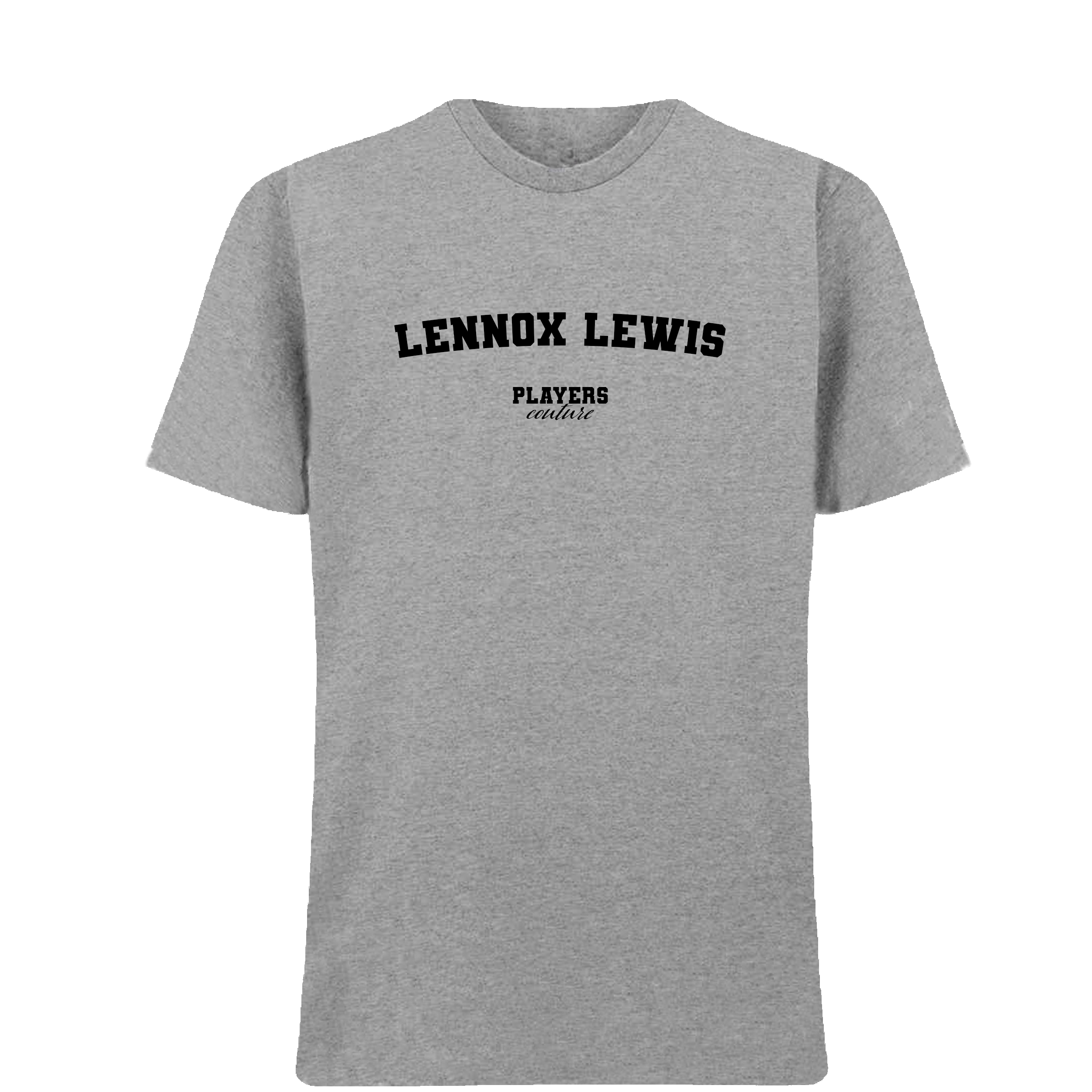 Lennox Lewis Players Couture Mens T-Shirt Gray