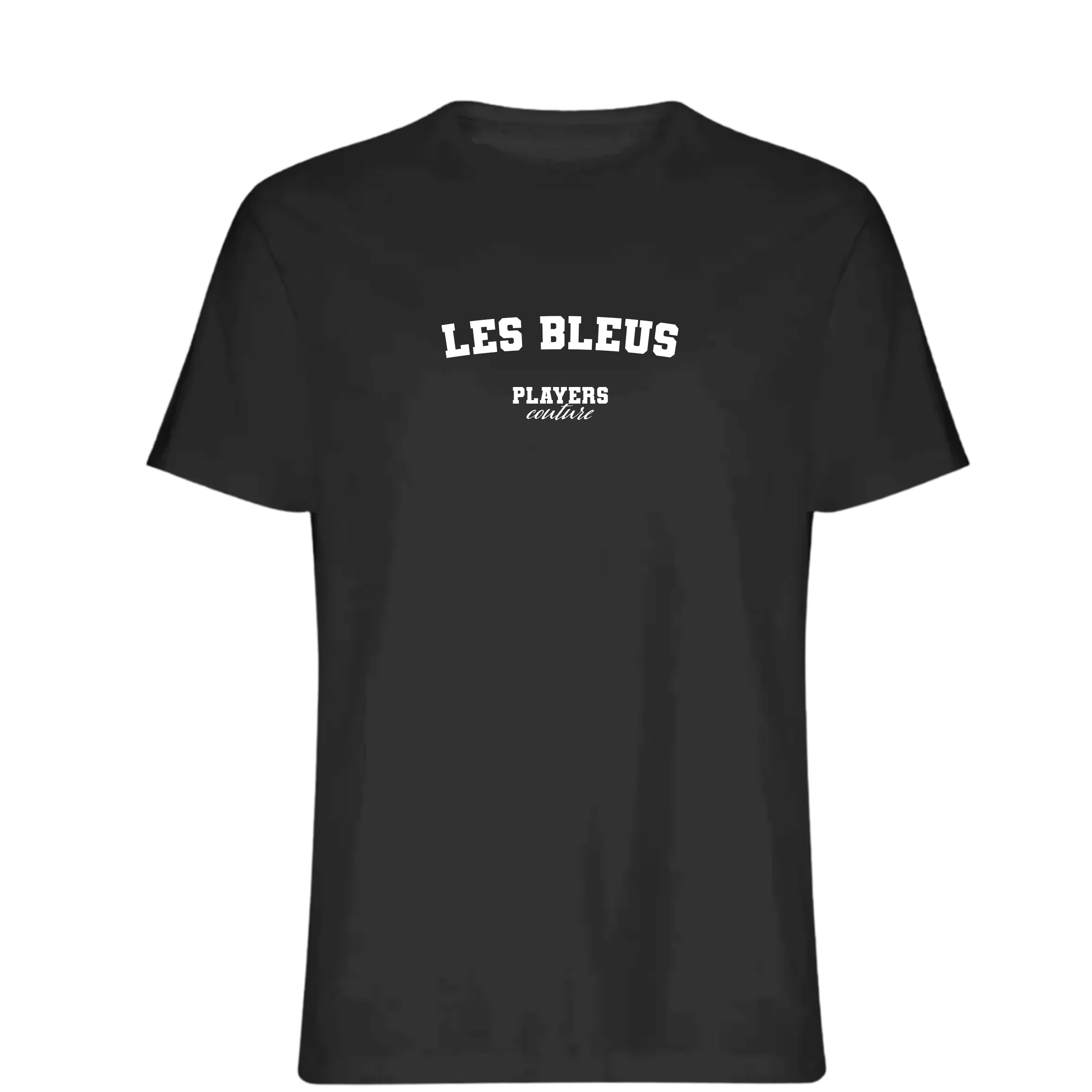 Les Bleus Players Couture Men's T-Shirt Black