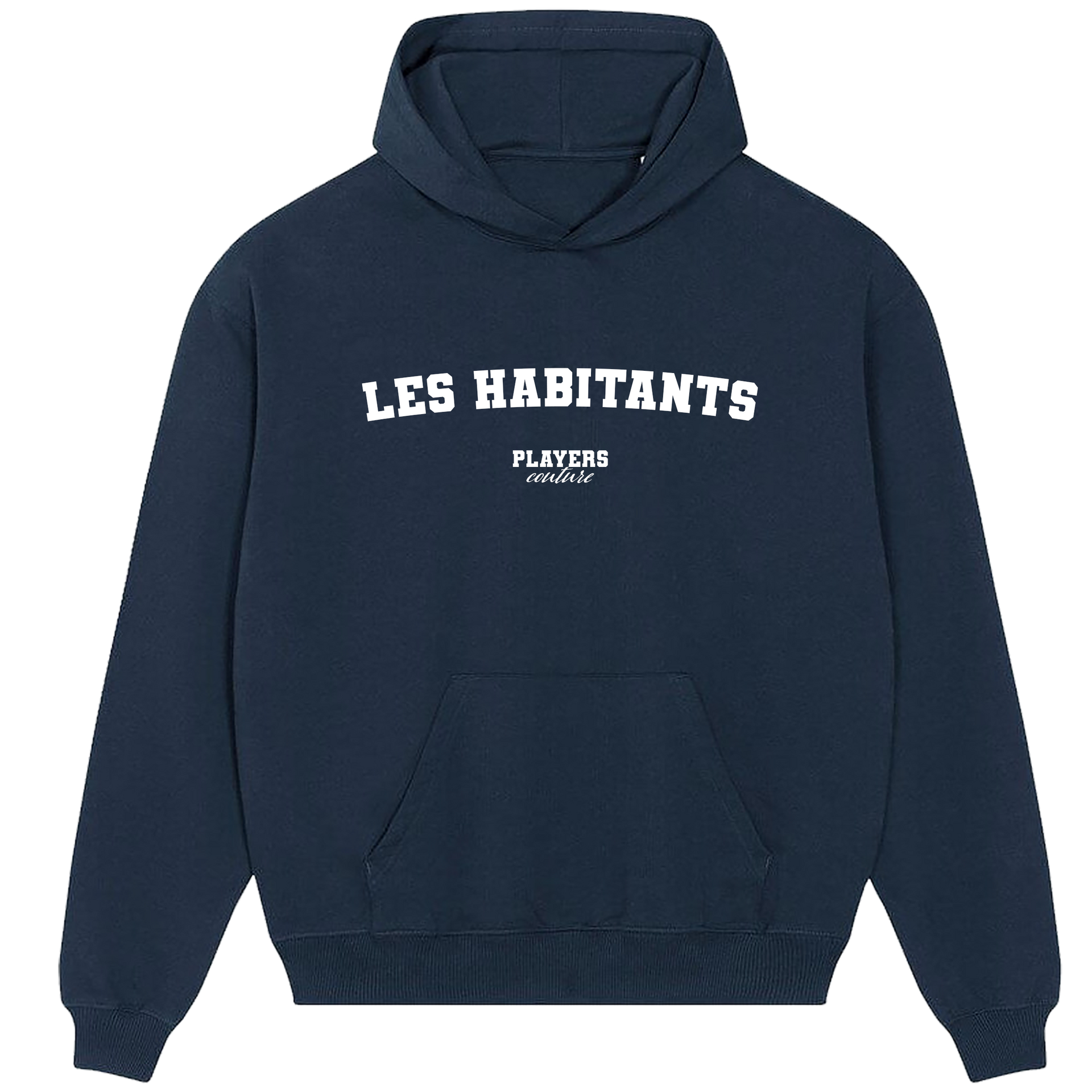 Les Habitants Players Couture Men's Casual Hoodie Navy