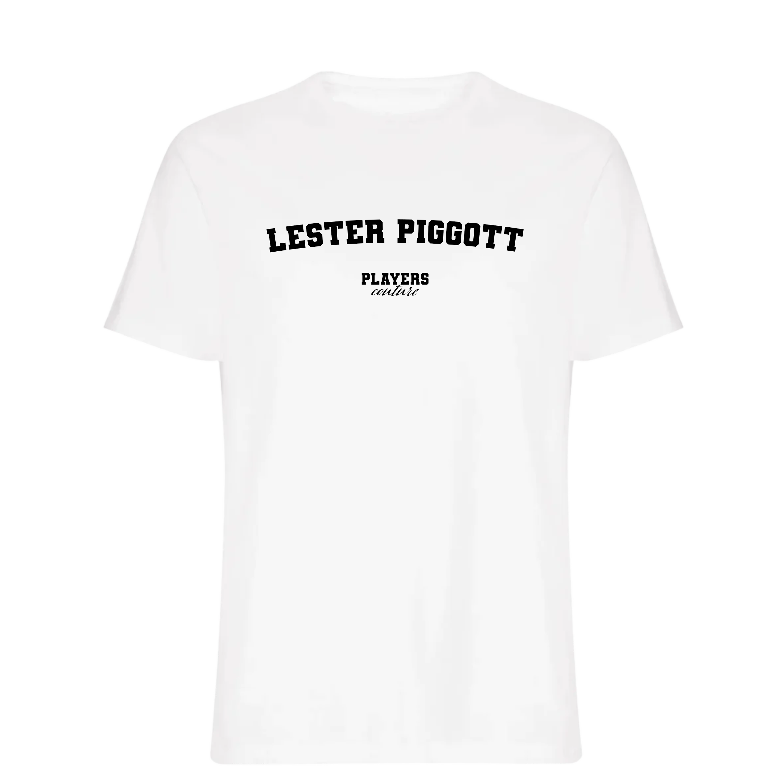Lester Piggott Players Couture Men's T-Shirt White