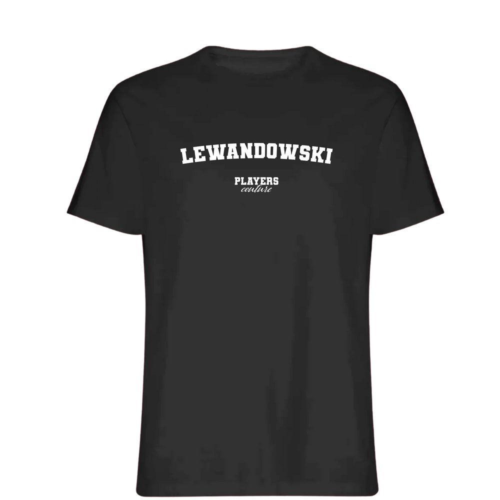 Lewandowski Players Couture Mens T-Shirt Black