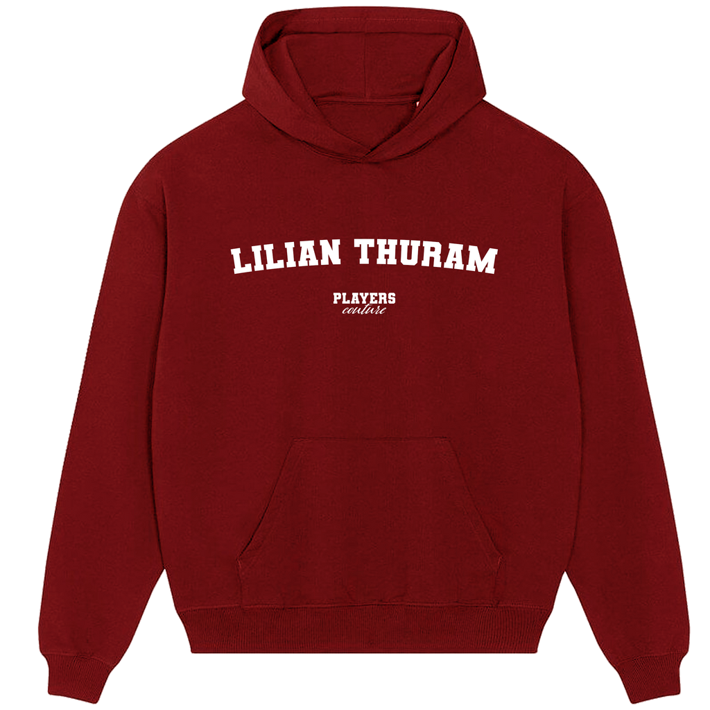 Lilian Thuram Players Couture Men's Casual Hoodie Red