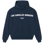 Los Angeles Dodgers Players Couture Men's Casual Hoodie Navy