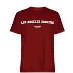 Los Angeles Dodgers Players Couture Mens T-Shirt Red