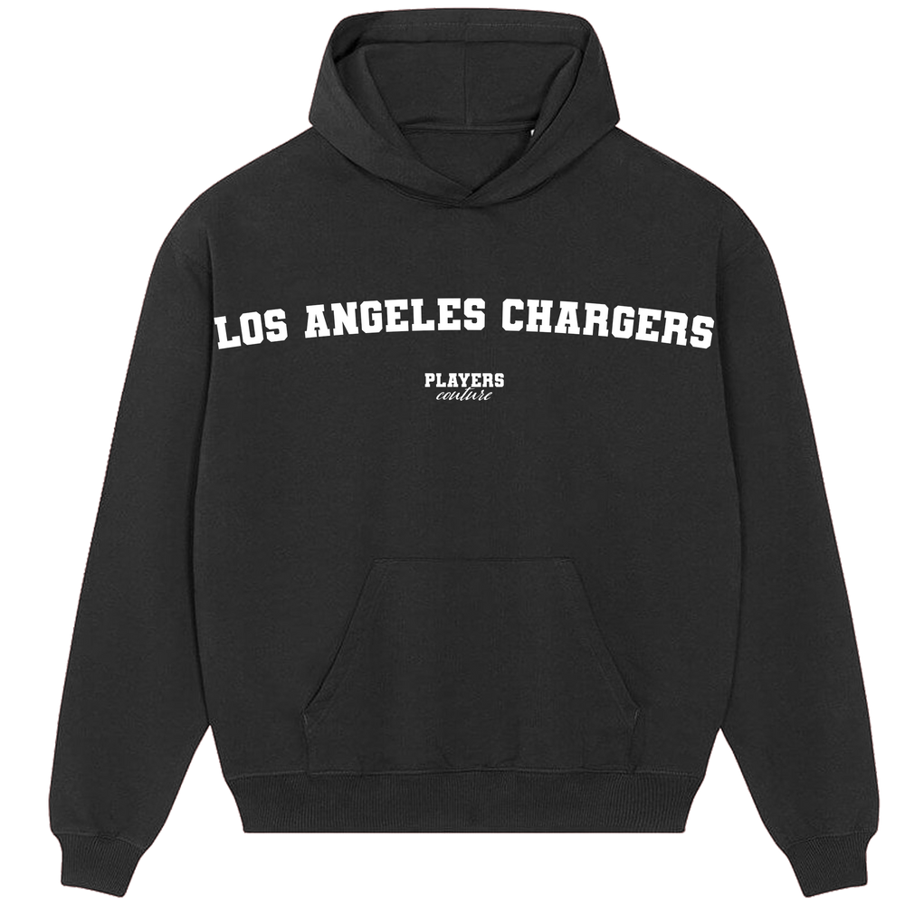 Los Angeles Chargers Players Couture Men's Casual Hoodie Black