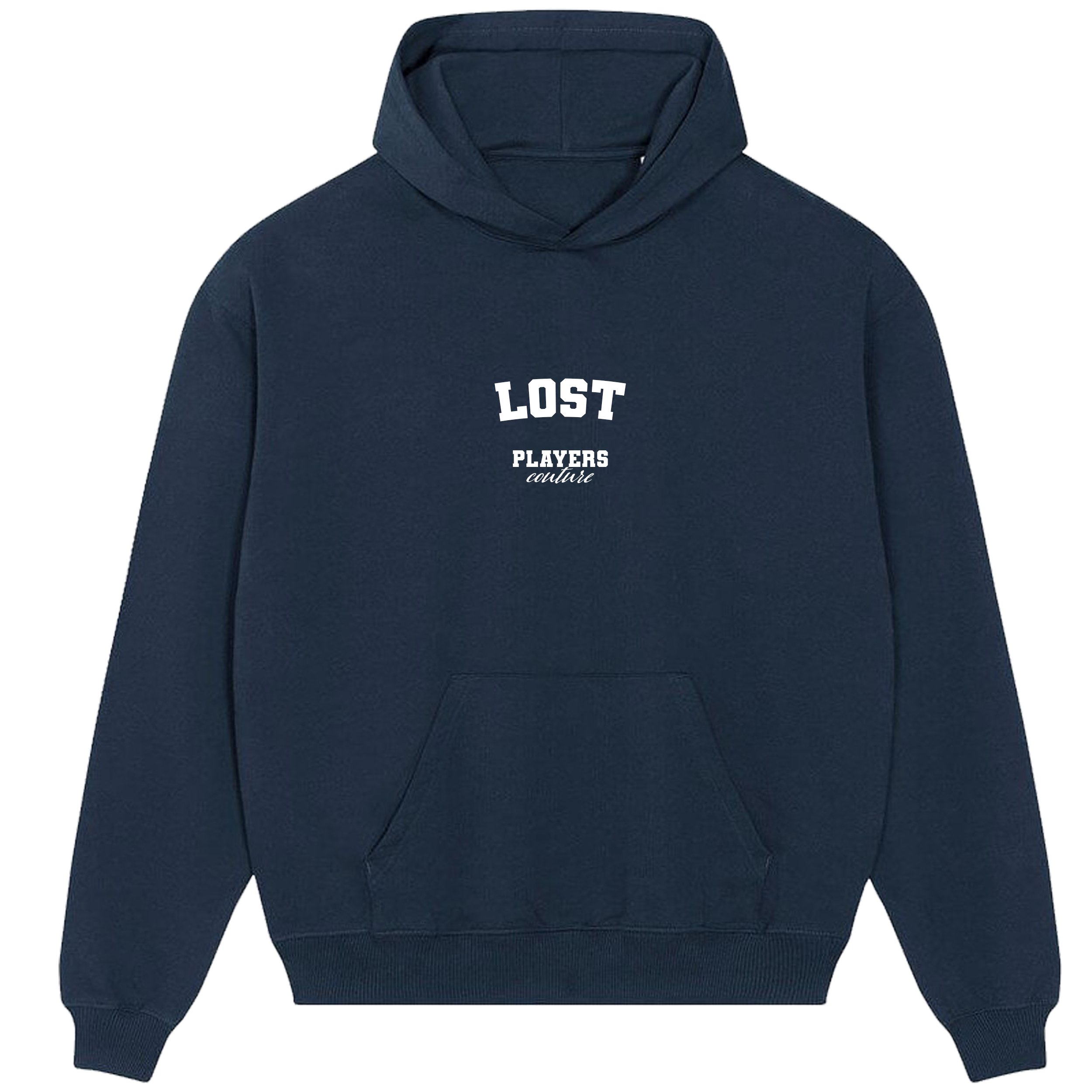 Lost Players Couture Men's Casual Hoodie Navy