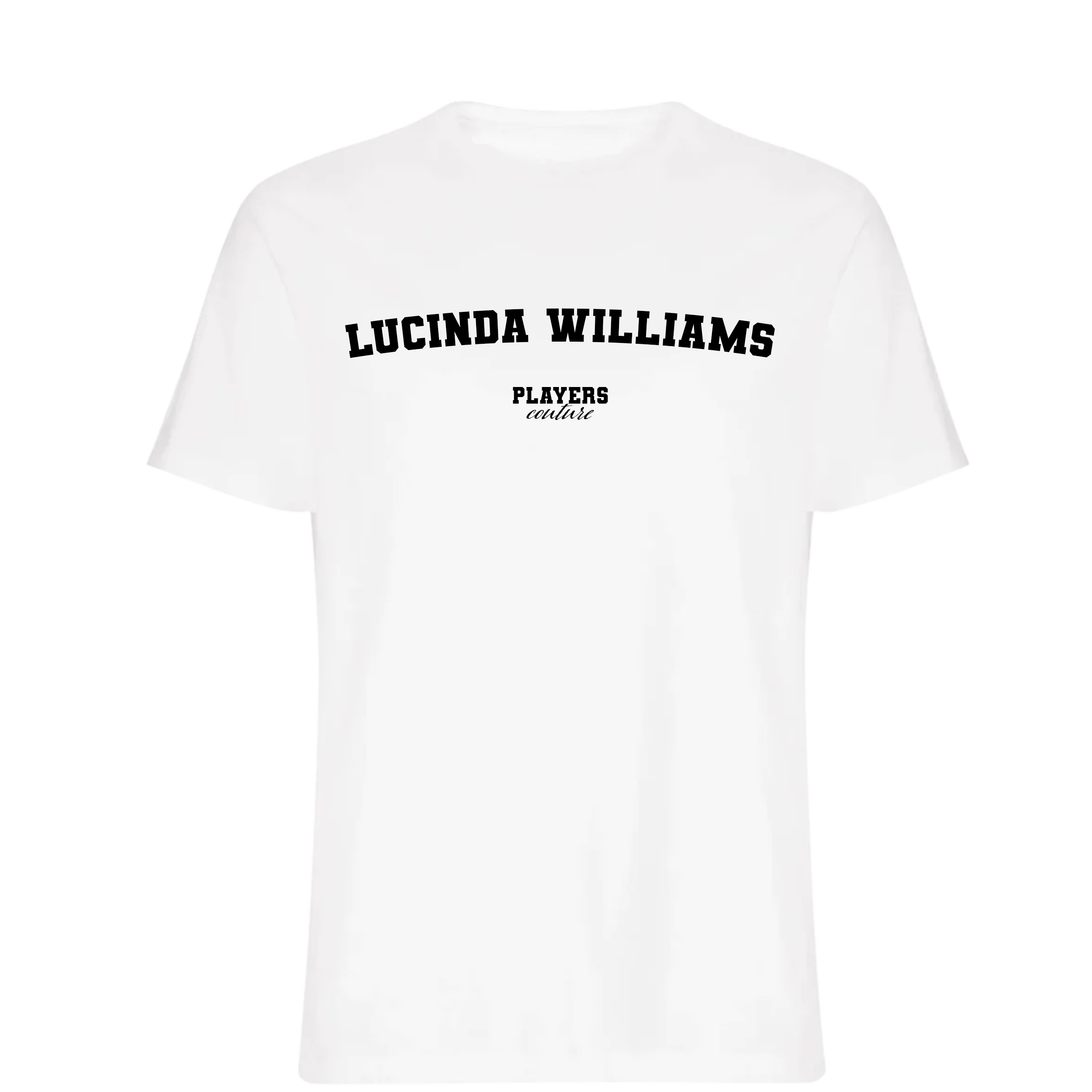 Lucinda Williams Players Couture Mens T-Shirt White