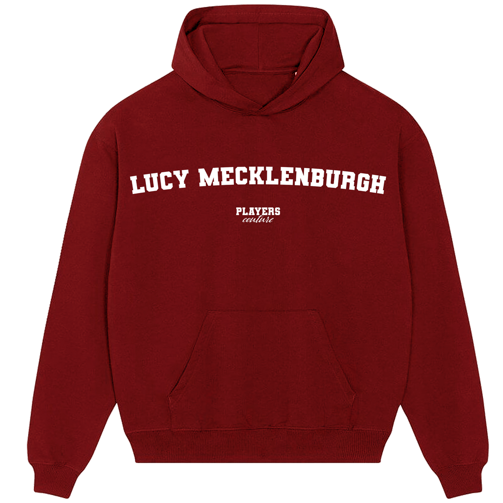 Lucy Mecklenburgh Players Couture Men's Casual Hoodie Red