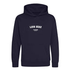 Luis Díaz hoodie – navy kids' hoodie with white Luis Díaz letters and Players Couture logo on the chest