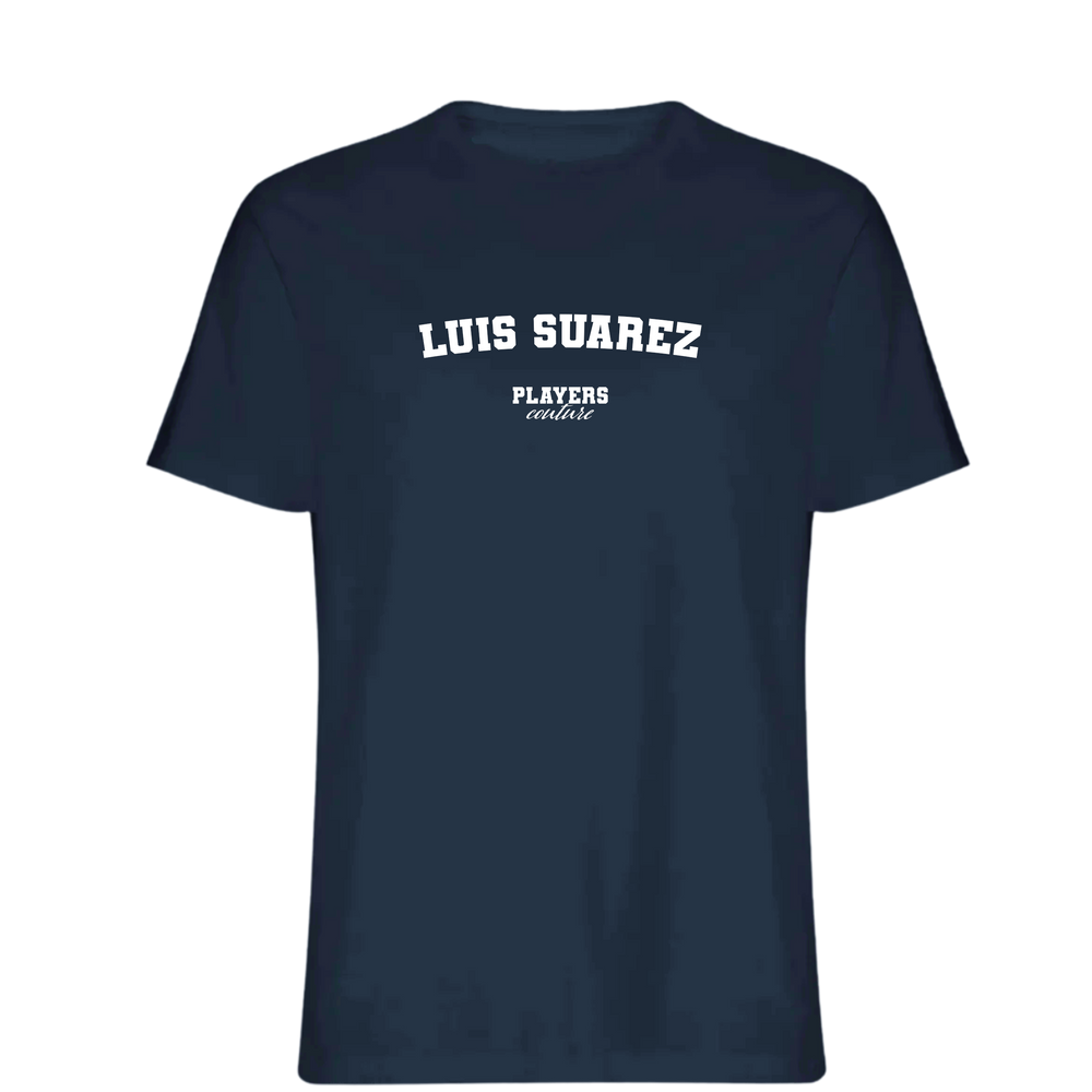 Luis Suarez Players Couture Mens T-Shirt Navy