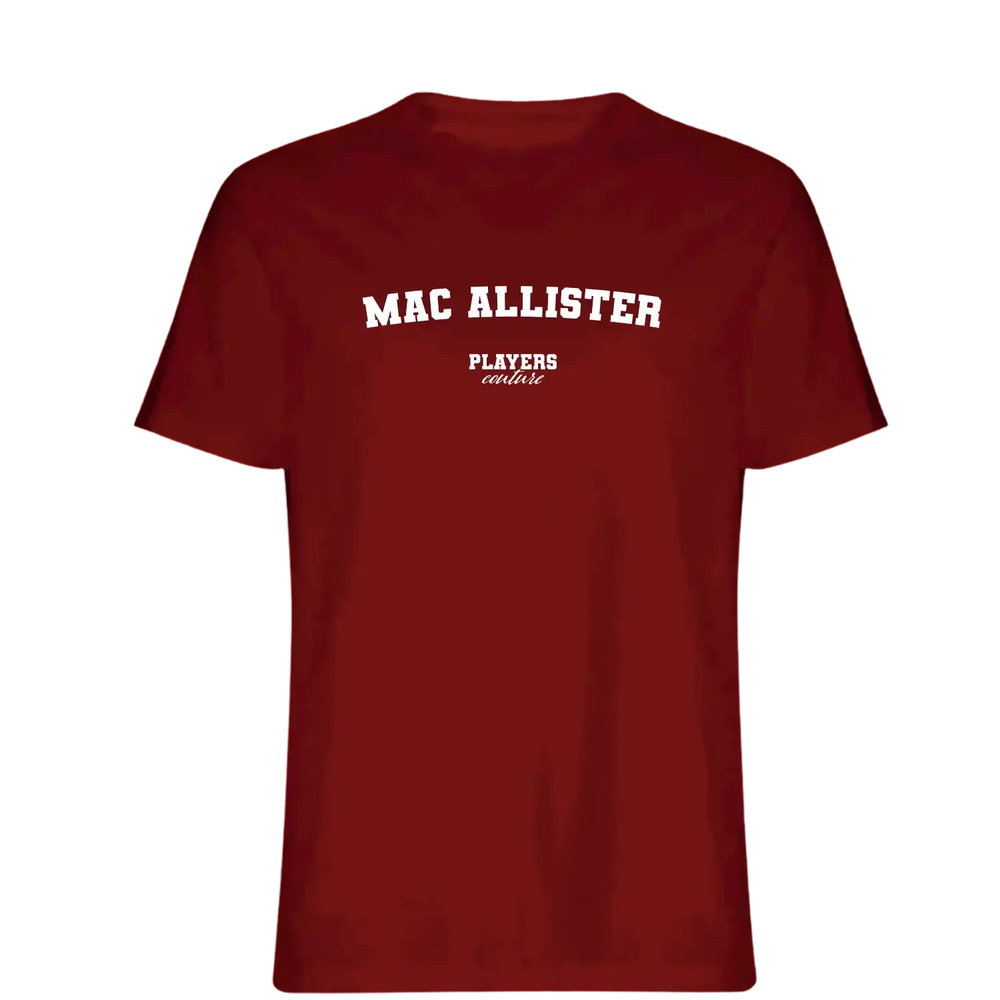 Mac Allister Players Couture Mens T-Shirt Red
