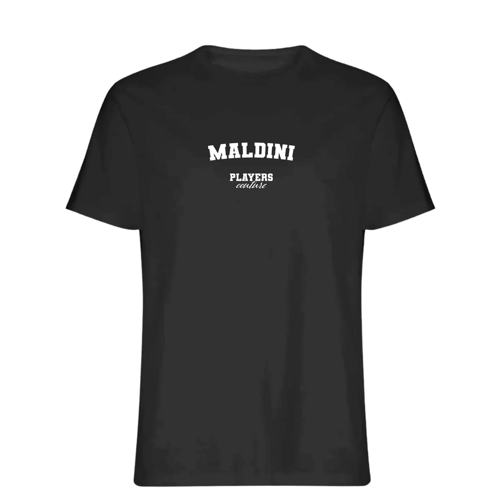 Maldini Players Couture Mens T-Shirt Black