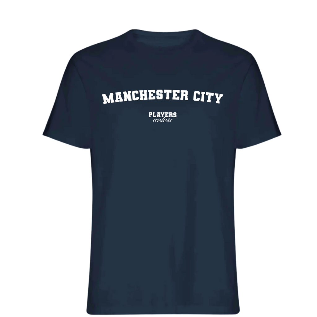 Manchester City Players Couture Mens T-Shirt Navy