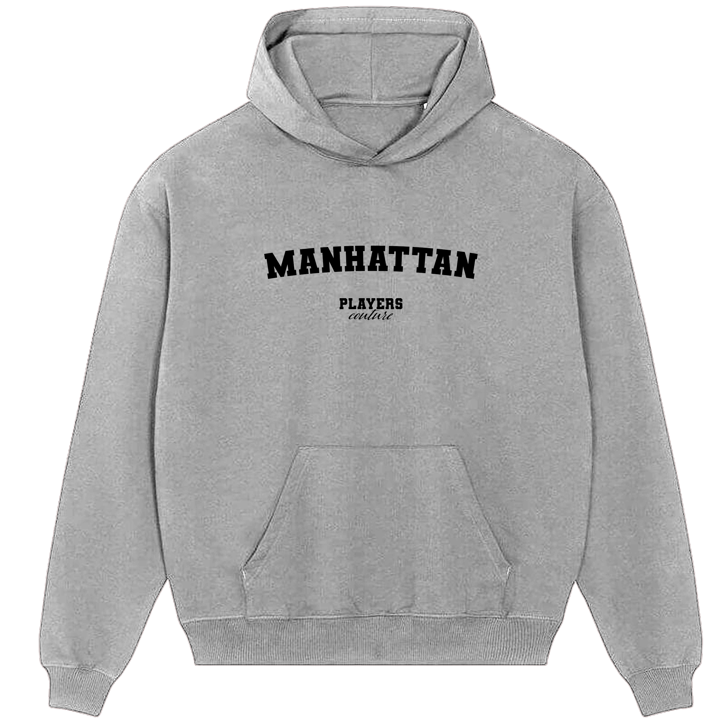 Manhattan Players Couture Men's Casual Hoodie Gray