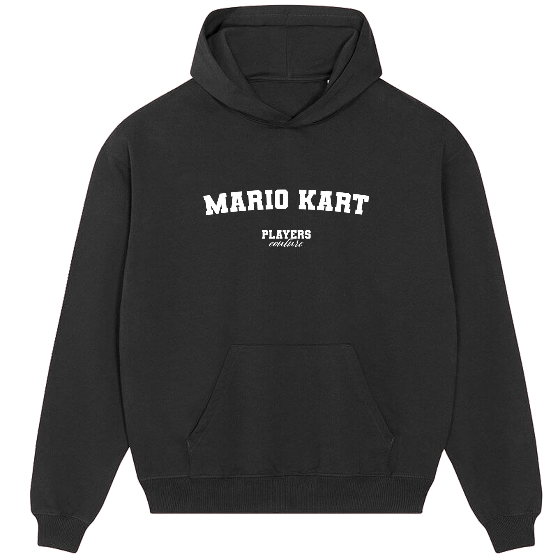 Mario Kart Players Couture Men's Casual Hoodie Black