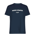 Mario Kempes Players Couture Mens T-Shirt Navy