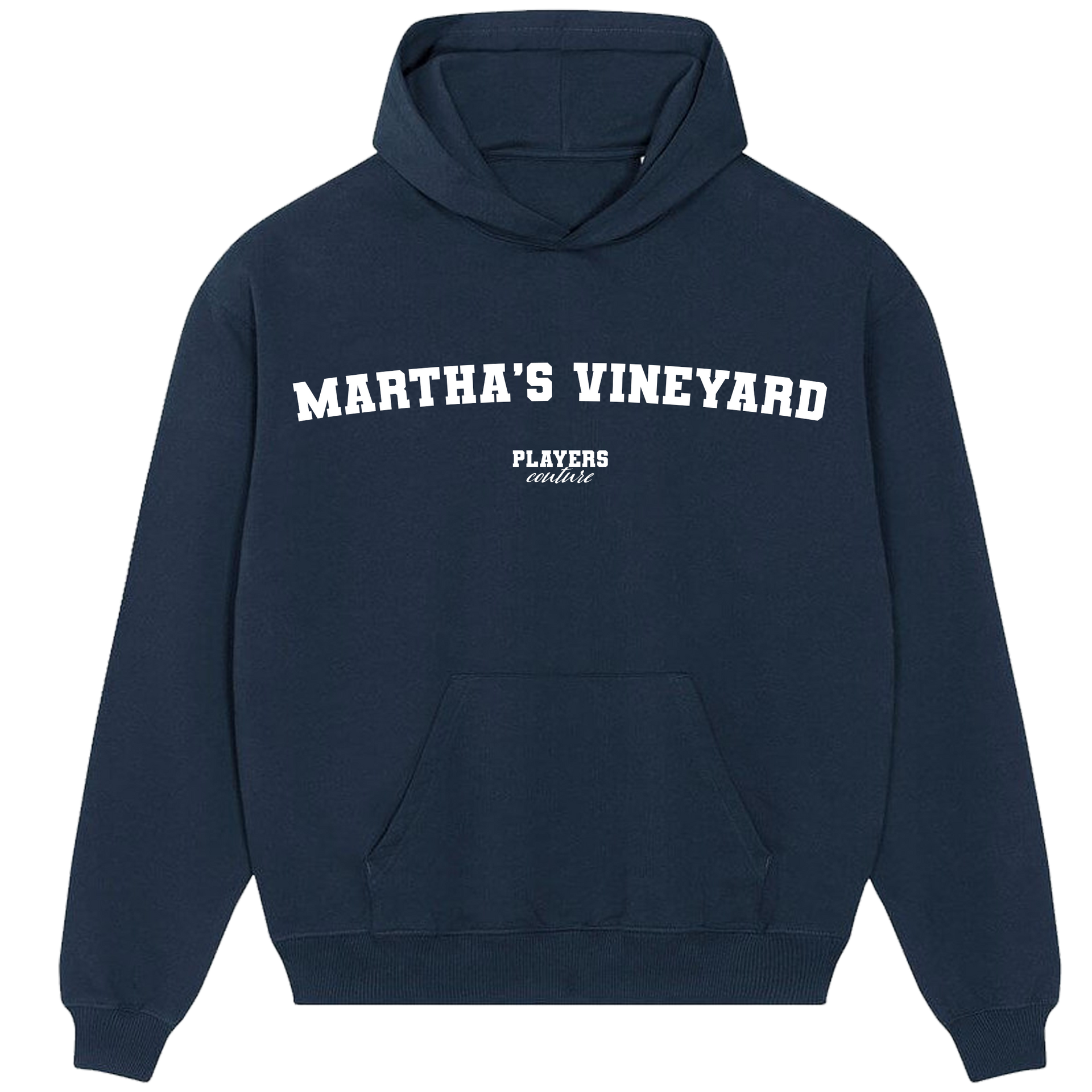 Martha's Vineyard Players Couture Men's Casual Hoodie Navy