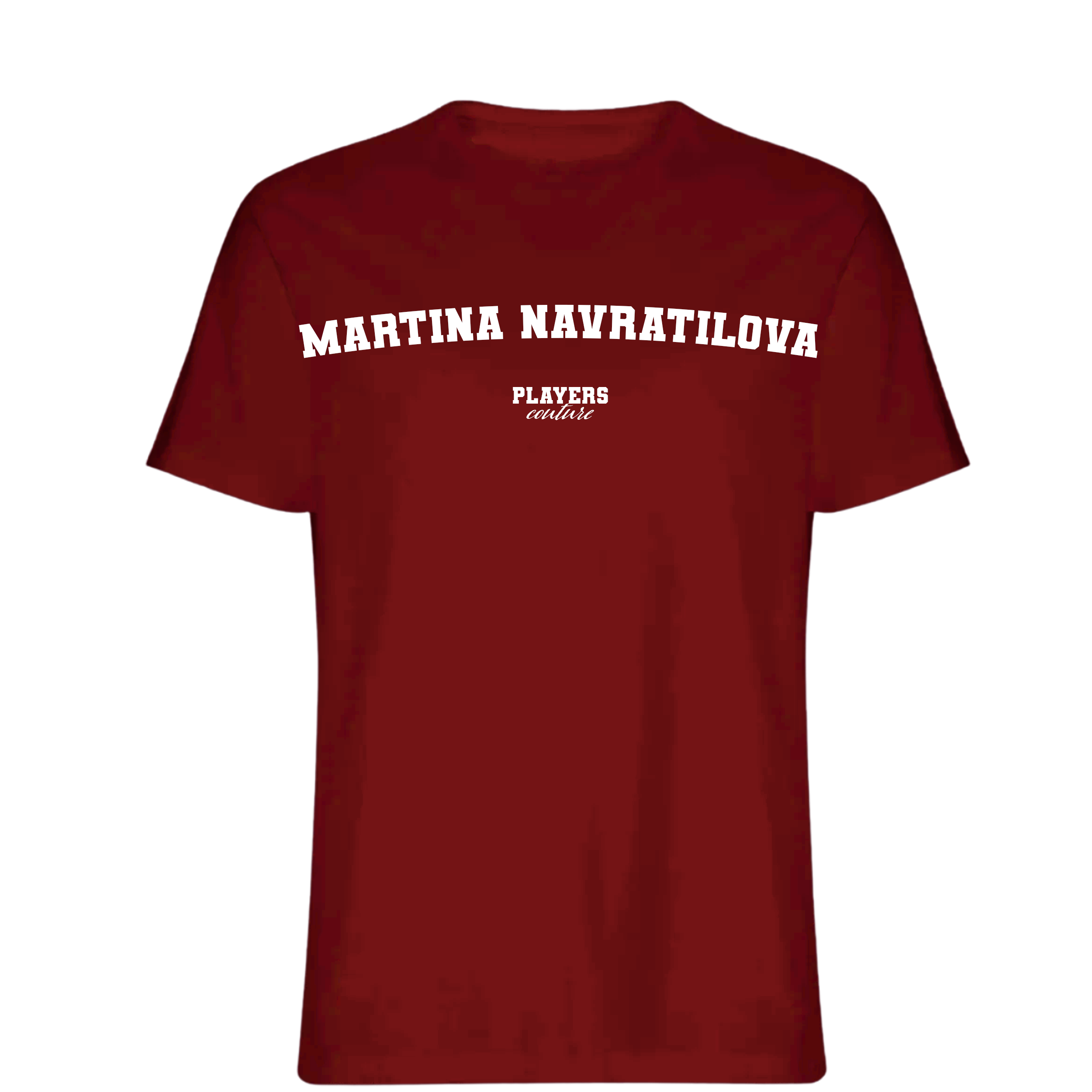 Martina Navratilova Players Couture Mens T-Shirt Red