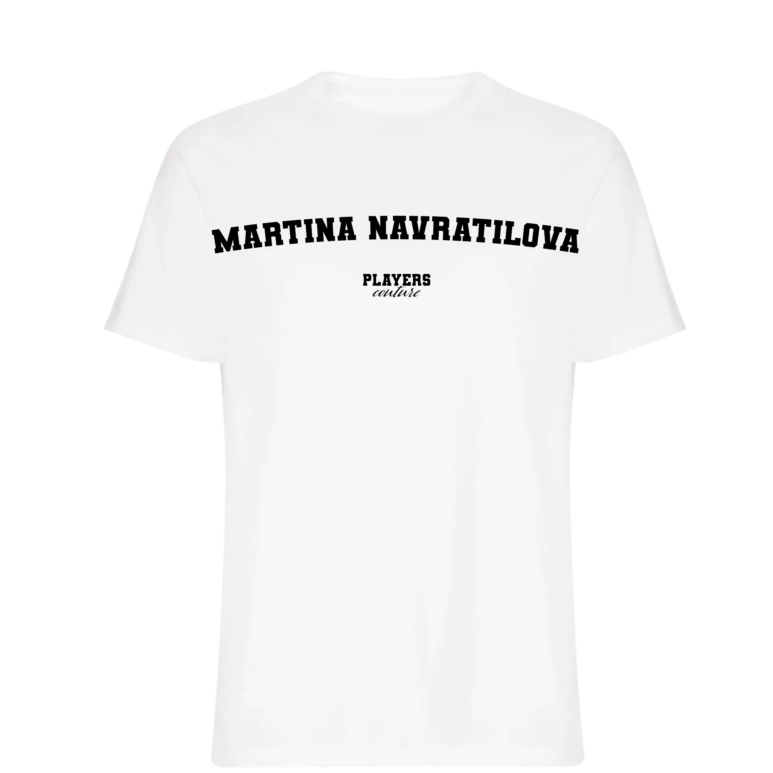 Martina Navratilova Players Couture Mens T-Shirt White