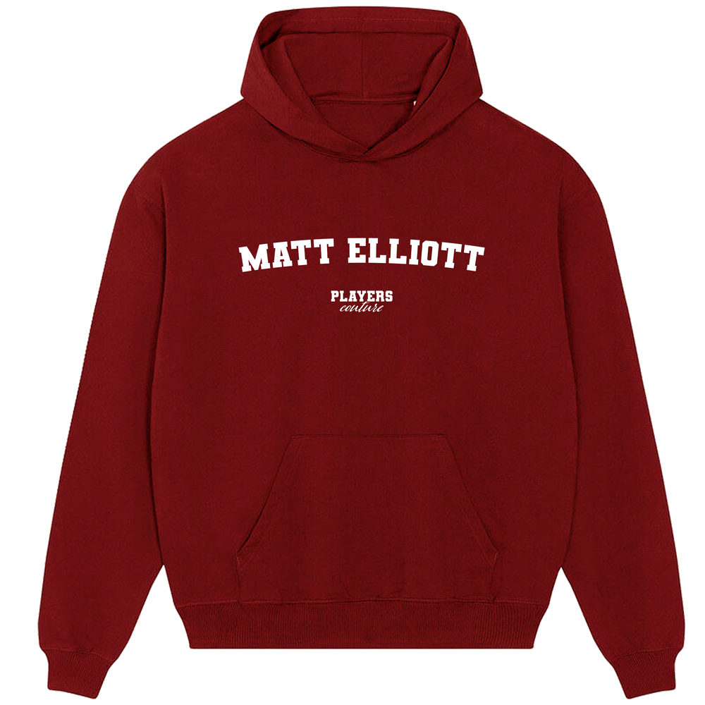 Matt Elliott Players Couture Men's Casual Hoodie Red