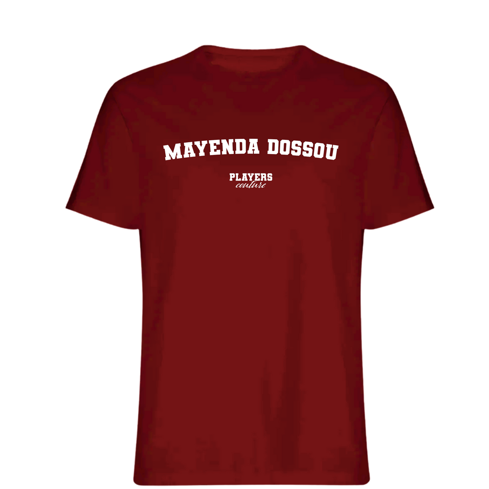 Mayenda Dossou Players Couture Mens T-Shirt Red