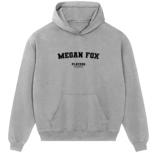 Megan Fox Players Couture Men's Casual Hoodie Gray