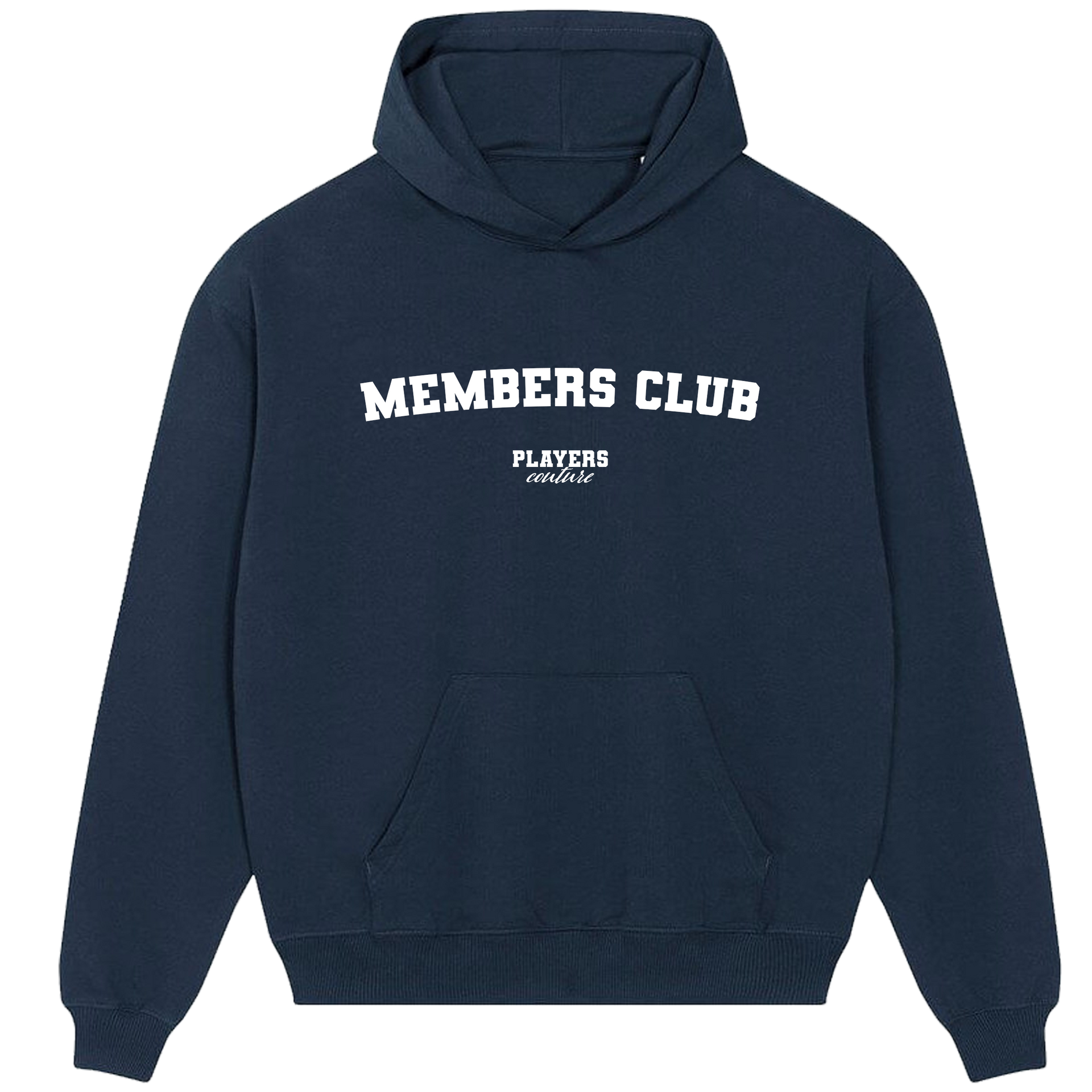Members Club Players Couture Men's Casual Hoodie Navy