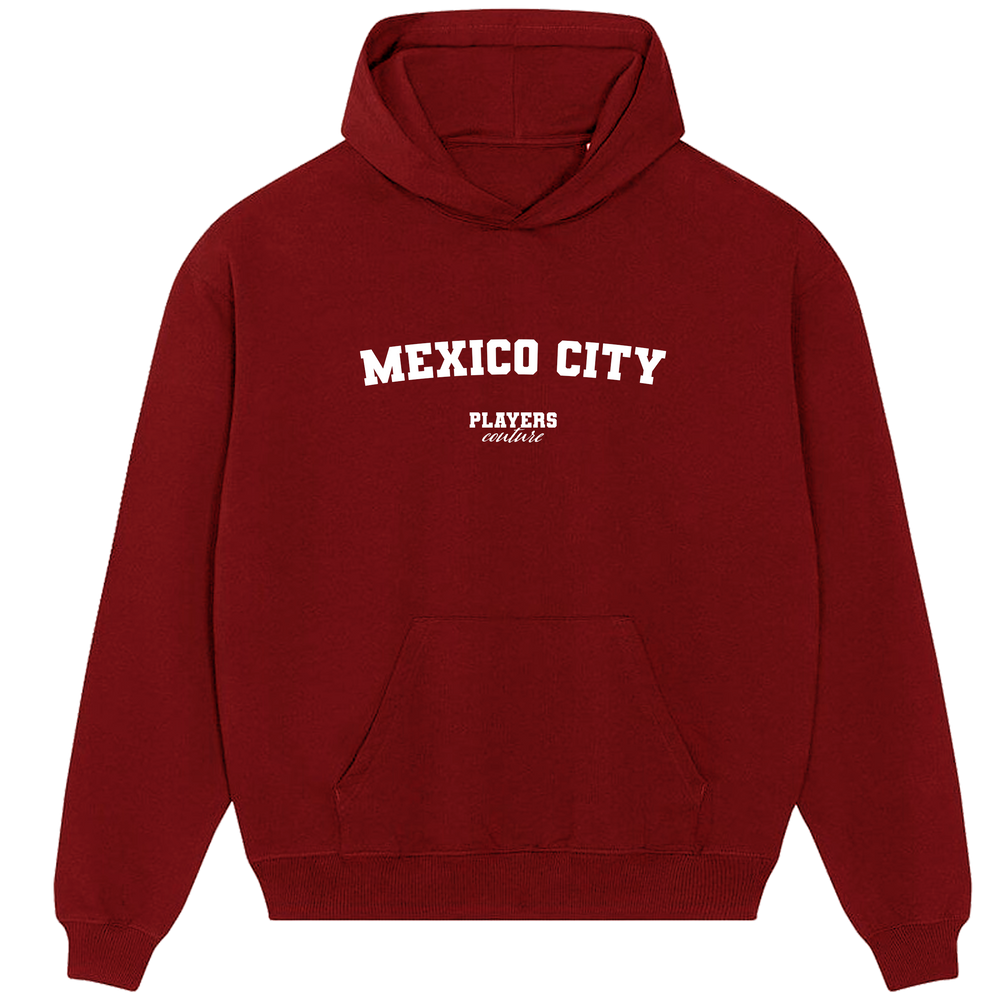 Mexico City Players Couture Men's Casual Hoodie Red