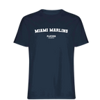 Miami Marlins Players Couture Mens T-Shirt Navy