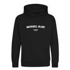 Michael Olise hoodie – black kids' hoodie with white Michael Olise letters and Players Couture logo on the chest