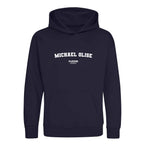 Michael Olise hoodie – navy kids' hoodie with white Michael Olise letters and Players Couture logo on the chest