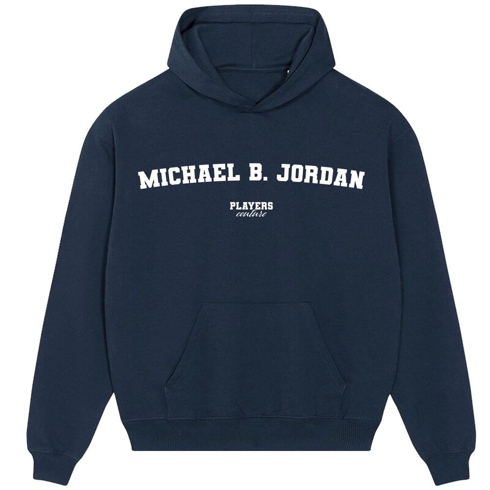 Michael B. Jordan Players Couture Men's Casual Hoodie Navy