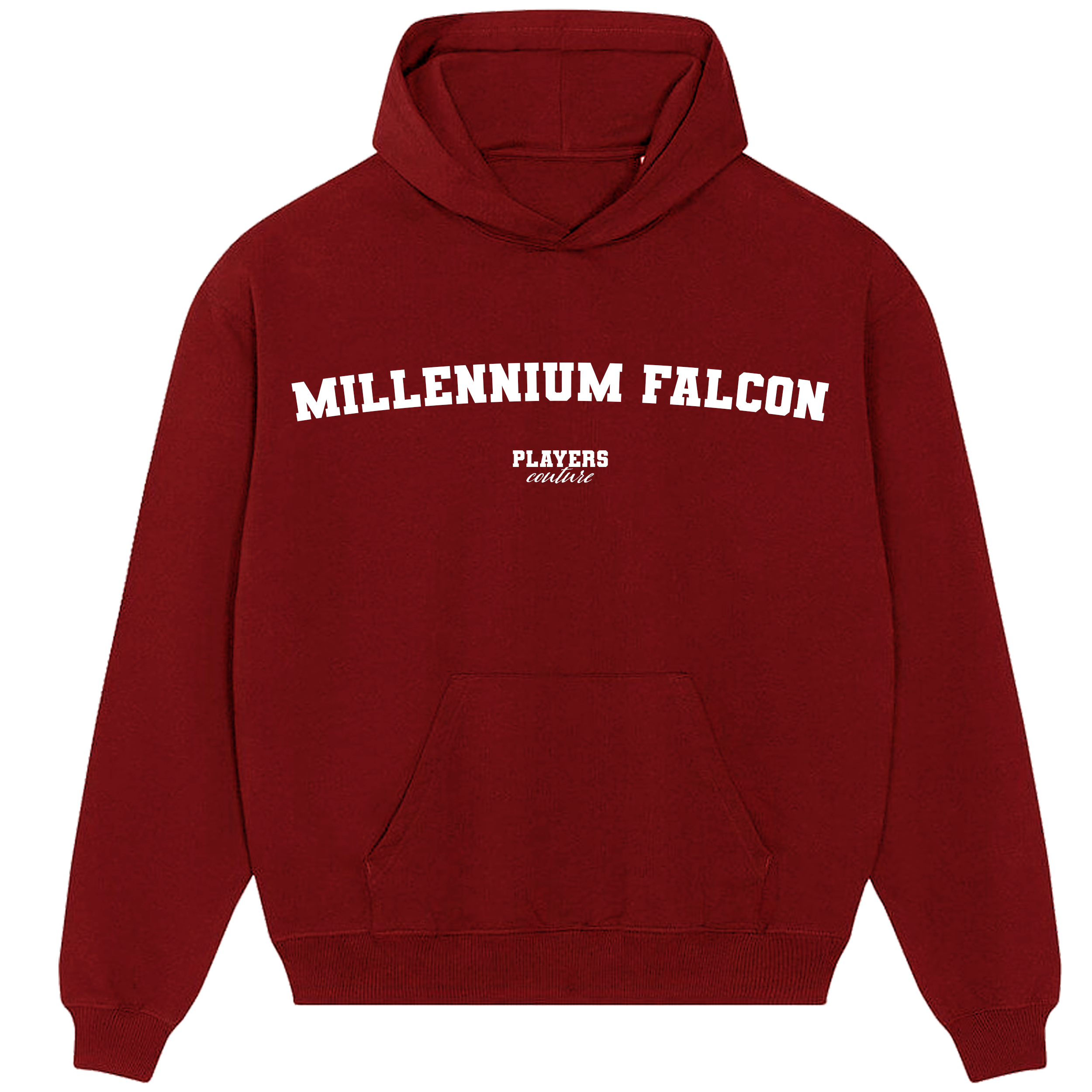 Millennium Falcon Players Couture Men's Casual Hoodie Red