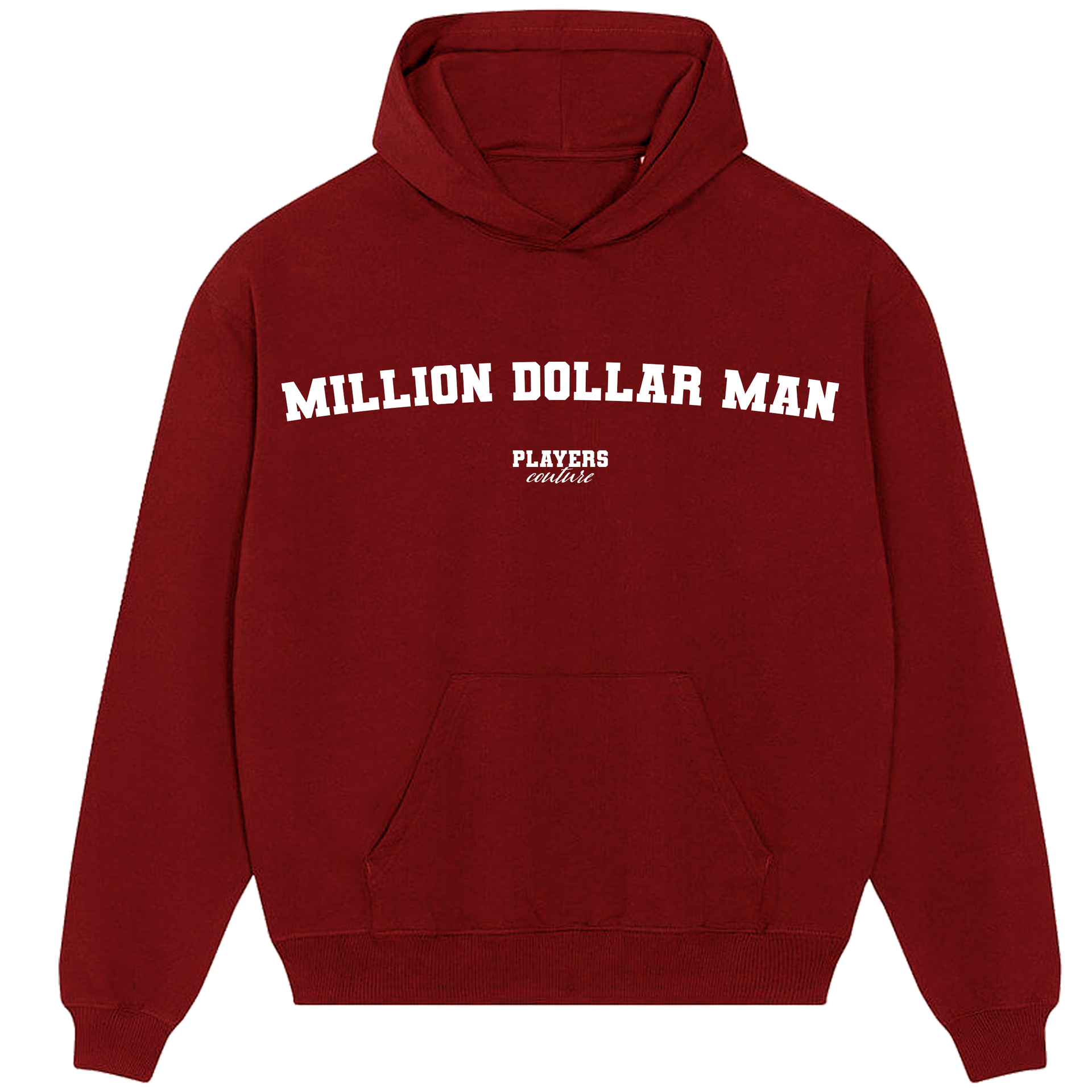 Million Dollar Man Players Couture Men's Casual Hoodie Red