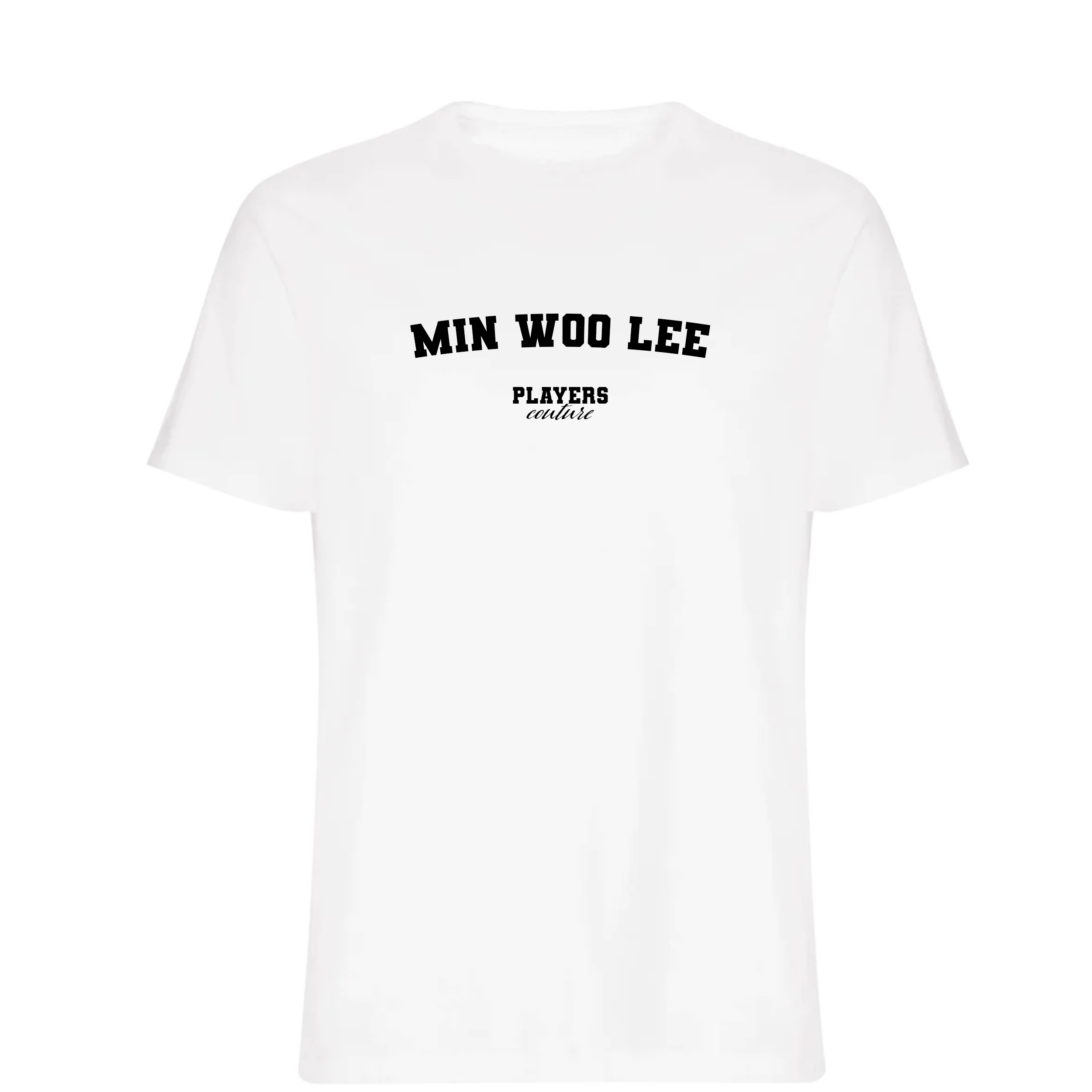 Min Woo Lee Players Couture Men's T-Shirt White